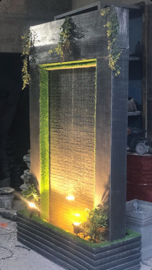 Double side waterfall