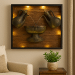 Elegant Wall-Mounted Dual Jug Water Fountain with LED Lighting - Image 5