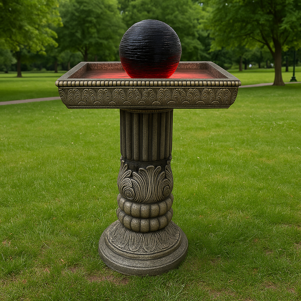 Regal Pedestal LED Water Fountain(6) Regal Pedestal LED Water Fountain - Image 6