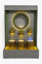 Trio Glow Cascade LED Fountain