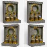 Trio Glow Cascade LED Fountain - Image 4