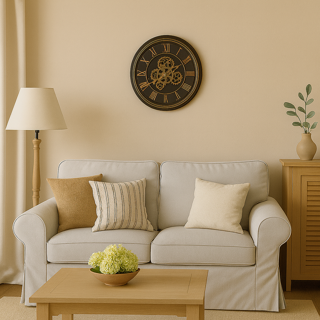 Vintage Gear Roman Wall Clock(3) Vintage Gear Roman Wall Clock - Image 3