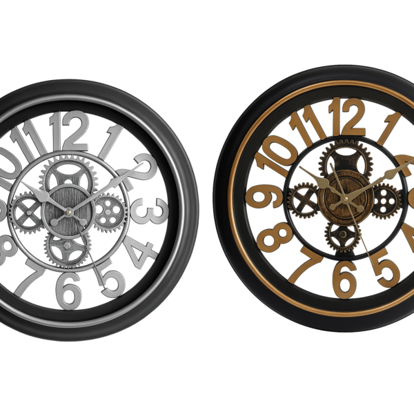 Steampunk Inspired Gear Wall Clock
