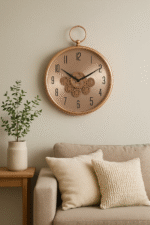 Vintage Gear Pocket-Style Wall Clock - Image 2