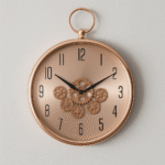 Vintage Gear Pocket-Style Wall Clock - Image 3