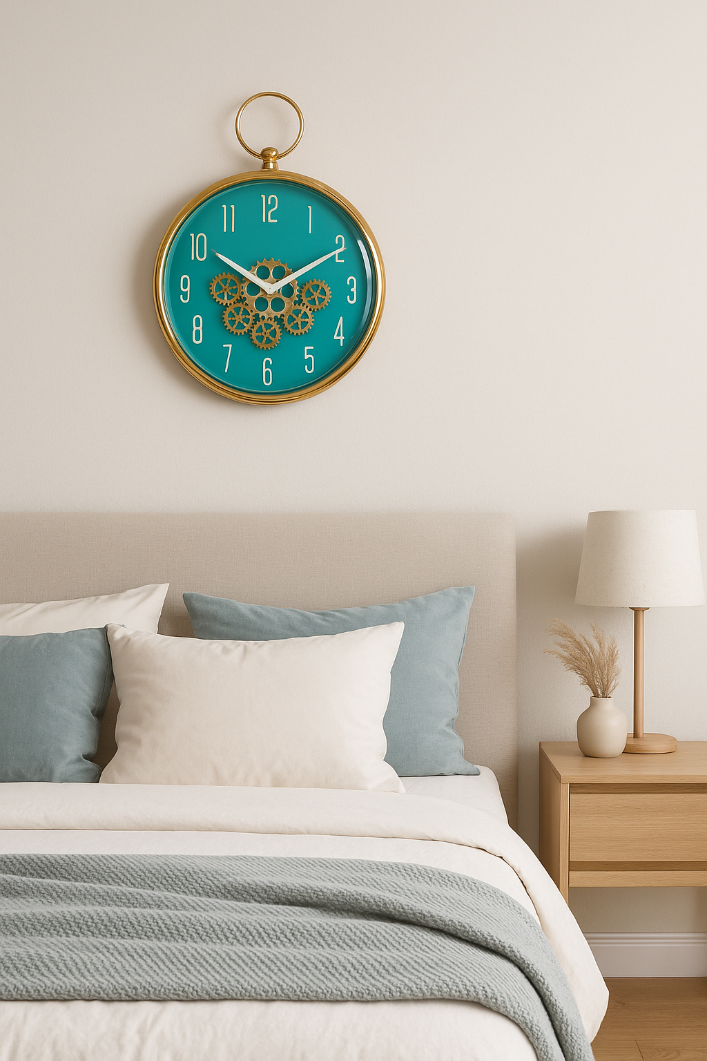 Vintage Gear Pocket-Style Wall Clock(4) Vintage Gear Pocket-Style Wall Clock - Image 4
