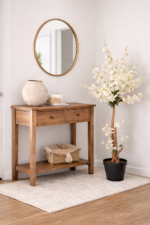 Elegant Ivory Blossom Artificial Tree - Image 7