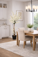 Elegant Ivory Blossom Artificial Tree - Image 9