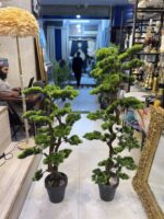 Premium Artificial Bonsai Pine Tree / Japanese-Style Artificial Pine Tree