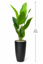 6FT Premium Tropical Bird of Paradise Artificial Plant - Image 6