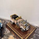 Vintage Classic Car Miniature Sculpture Set – Fiber Resin Antique Car Showpiece for Home & Office Décor - Image 7
