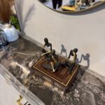 African Tribal Musician Figurine Set – Handmade-Style Decorative Showpiece for Home, Office & Table Décor - Image 2