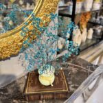 Mini Baby’s Breath Flower Arrangement with Decorative Pot | Tabletop Floral Décor - Image 2