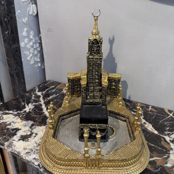 Makkah Clock Tower & Kaaba Islamic Decorative Showpiece