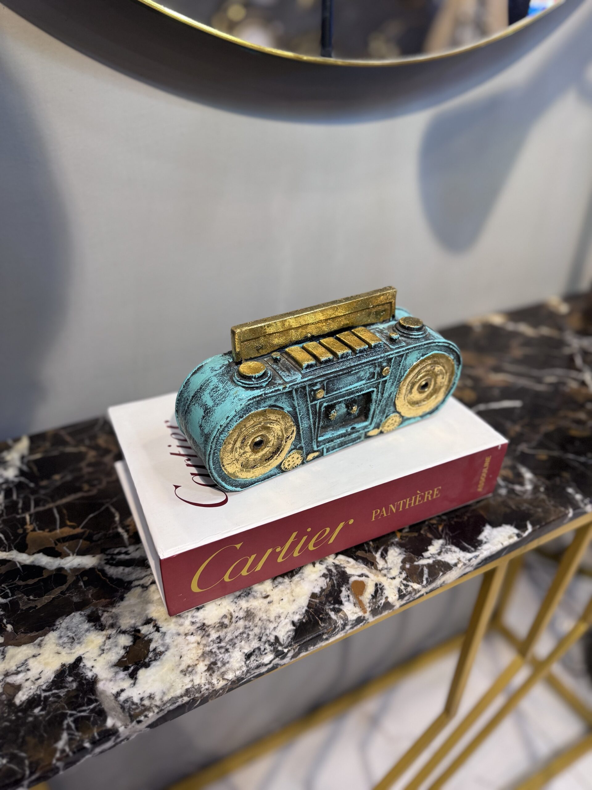 img_7098 Vintage boombox- Radio figurine - Image 1