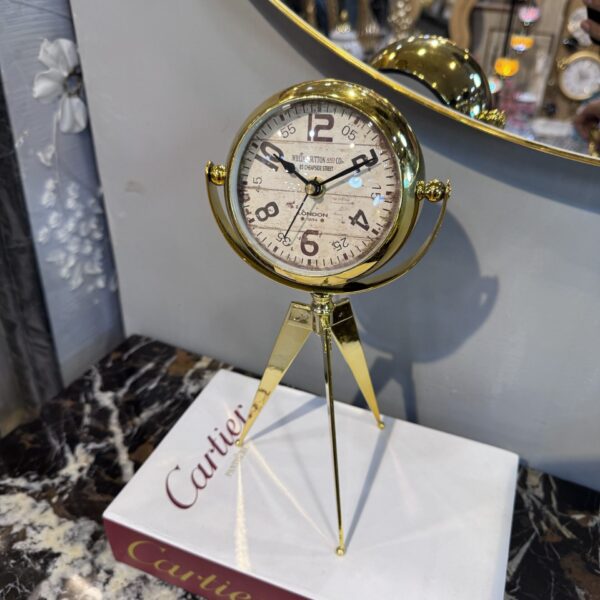 Tripod Table Clock