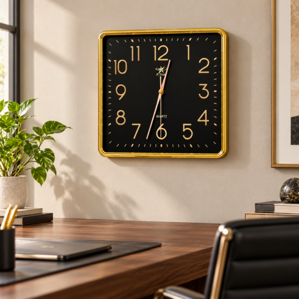 Square Wall Clock